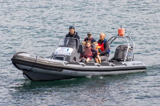The RIB Seajay on a taster session.