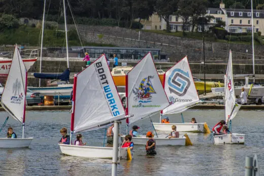Oppies sailing on the Model Yacht Pond